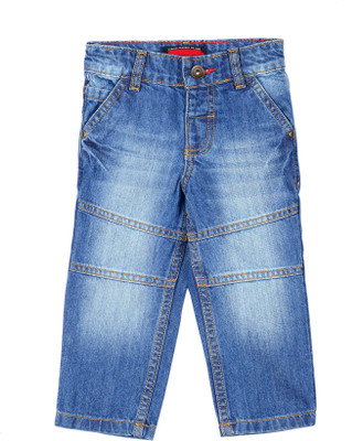 Addyvero Skinny Baby Girls Blue Jeans, Air superiority blue