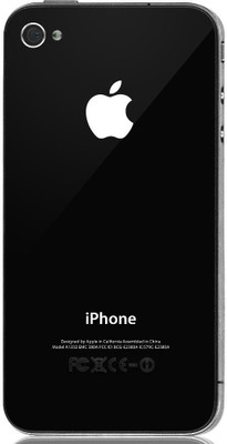 

Sunoindia Apple iPhone 4 Back Panel(Black)