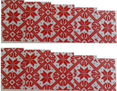 

Azzuro Full Wraps Nail Art Manicure Decals Water Transfer Stickers 1 Sheet(Red)