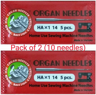 

Organ Machine Sewing Needle(Embroidery Needle 14 Pack of 10)