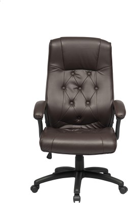 

ZENNOIIR Executive Chair Leatherette Office Executive Chair(Brown)