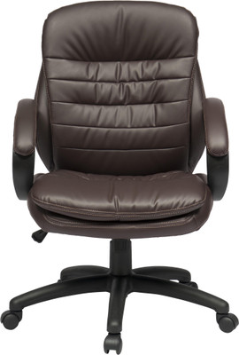 

ZENNOIIR Executive Chair Leatherette Office Executive Chair(Brown)