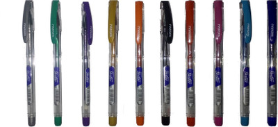 

Nataraj Skater Colourful Sparkle Gel Pen(Pack of 50)