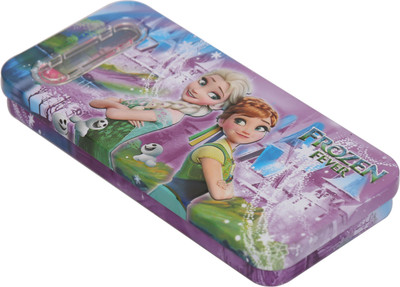 

Disney FROZEN FROZEN Art Metal Pencil Box(Set of 1, Multicolor)