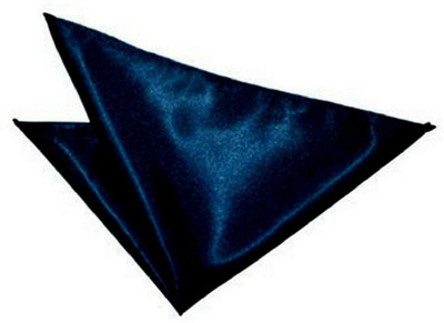 Bsquare Solid Satin Blend Pocket Square