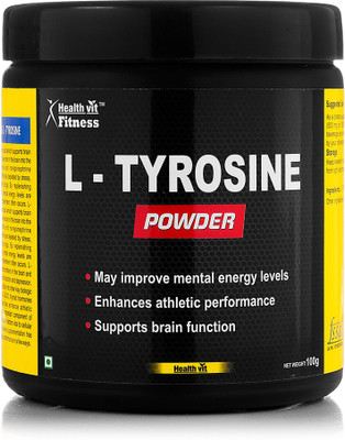 

HealthVit Fitness L-Tyrosine Powder 100GMS Nutrition Drink(Unflavoured Flavored)