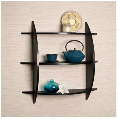 

A.S Wood MDF Wall Shelf(Number of Shelves - 3)