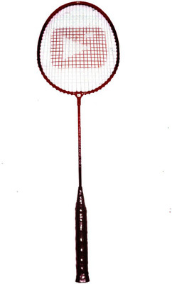 

Heega Playr red PY1 Red Strung Badminton Racquet(G4 - 3.25 Inches, .5 g)