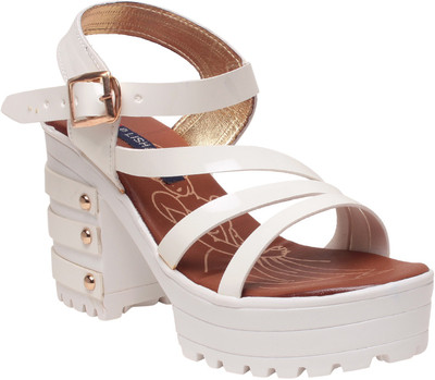 

MSC Women White Heels