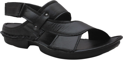 

K2 Leather Men Black Sandals