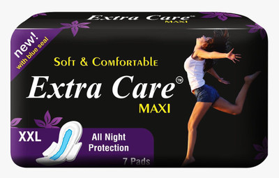 

Extra Care Maxi XXL Sanitary Pad(Pack of 7)