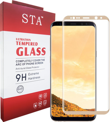 

STA Tempered Glass Guard for Samsung Galaxy S8 (Gold) Full Screen Coverage(Pack of 1)