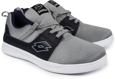 

Lotto String Walking Shoes For Men(Grey, Black, Silver