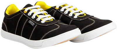 

FAUSTO Canvas Shoes For Men(Black