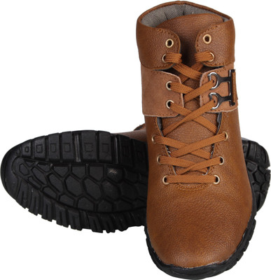

BODOC SM Boots For Men(Brown