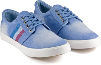 

DeVEE Denim Fermentation Sky Blue Sneakers For Women(Blue