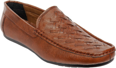 

AK traders I shoes Brown color comfortable loafer Loafers For Men(Brown