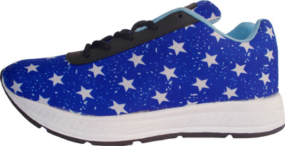

Sicadon eFASHION Plain Star Printed Sports Running Shoes For Men(Multicolor