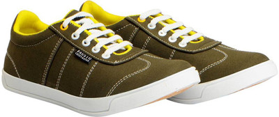 

FAUSTO Canvas Shoes For Men(Olive