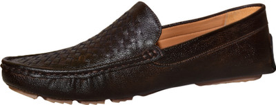 

Art Creation Loafers For Men(Brown
