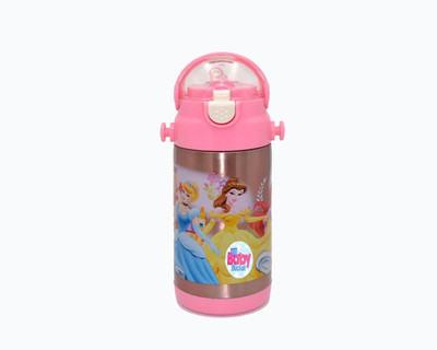 

Baby Bucket Little Kid and Toddler Feeding Travel-To-Go Insulated Stainless Steel Straw(Pink)