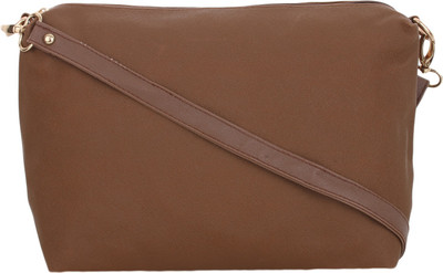 Vogue Street Girls Casual Brown PU Sling Bag