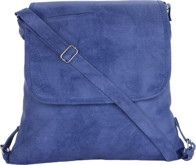 

Vogue Street Girls Casual Blue PU Sling Bag