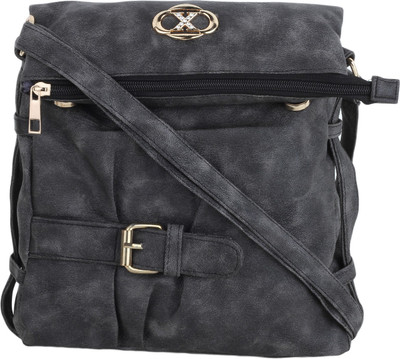 Vogue Street Girls Casual Grey PU Sling Bag