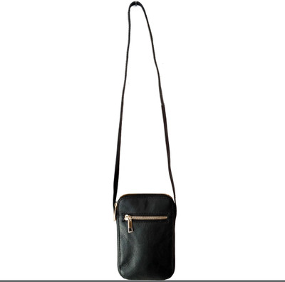 

Fuoko Girls Casual Black Genuine Leather Sling Bag