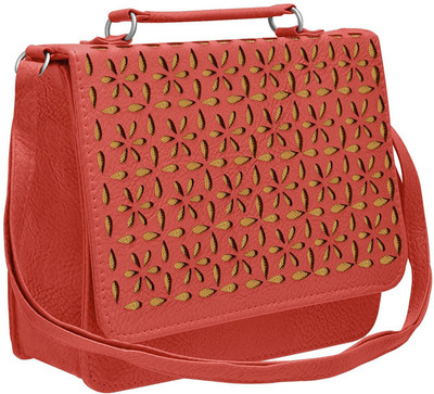 

Tap Fashion Women Casual Pink PU Sling Bag