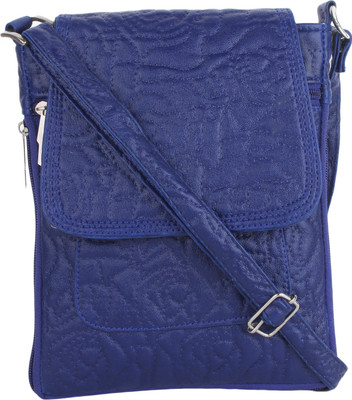 

Vogue Street Girls Casual Blue PU Sling Bag
