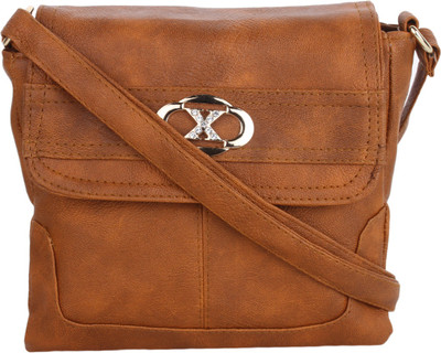 

Vogue Street Girls Casual Gold, Yellow PU Sling Bag