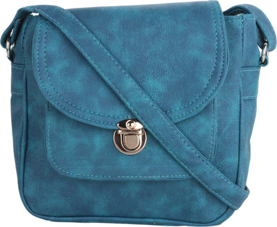 

Vogue Street Girls Casual Green PU Sling Bag