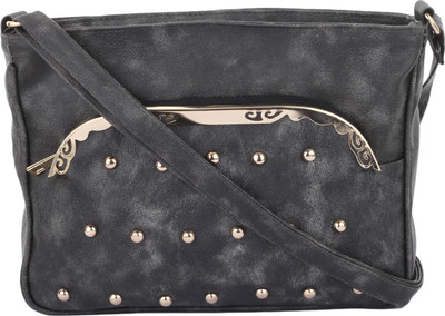 

Vogue Street Girls Casual Grey PU Sling Bag