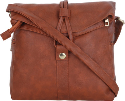 

Vogue Street Women Casual Brown PU Sling Bag