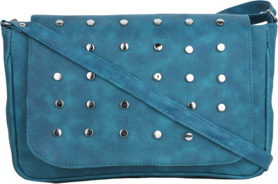 

Vogue Street Girls Casual Blue PU Sling Bag