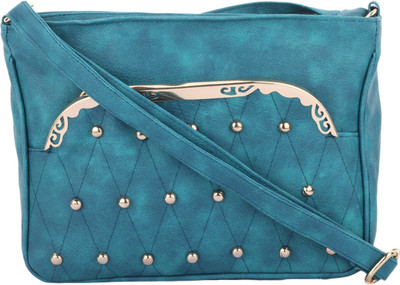 

Vogue Street Girls Casual Green PU Sling Bag