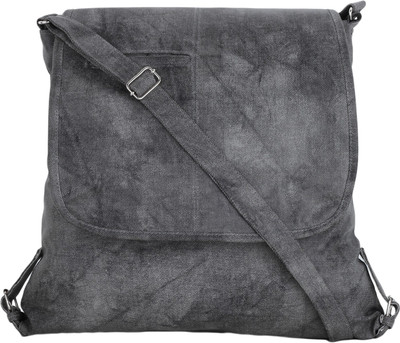 

CRAVEFORIT Girls Casual Grey PU Sling Bag