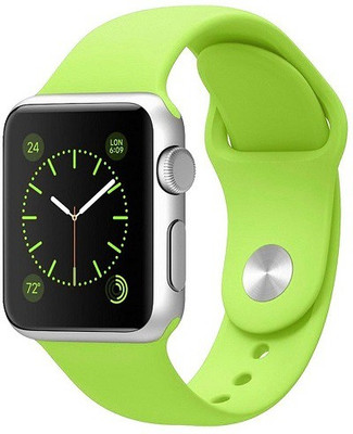 

ShopAIS iWatch 42mm Silicon Band Green Smart Watch Strap(Green)
