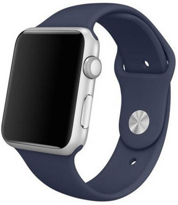 

ShopAIS iWatch 42mm Silicon Band Navy Blue Smart Watch Strap(Blue)