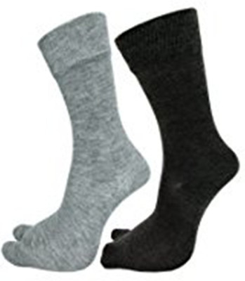 Tahiro Men & Women Solid Ankle Length, Mid-Calf/Crew(Pack of 2)