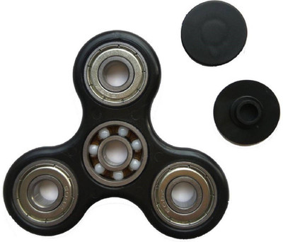 

Bruzone Fidget Spinner Hand Spinner, EDC Spinner Fidget Toys, tri-spinner fidget, and Ultra Speed - Hybrid Ceramic Bearing(Black)
