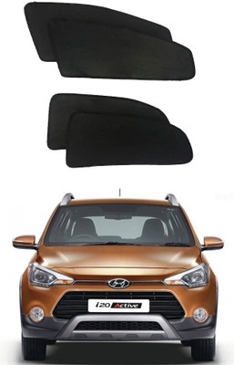 

Mexuss Side Window Sun Shade For Hyundai i10 Active(Black)
