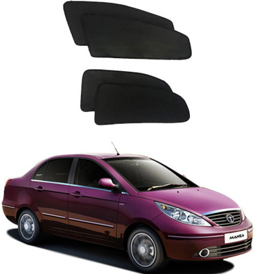 

Mexuss Side Window Sun Shade For Tata Manza(Black)