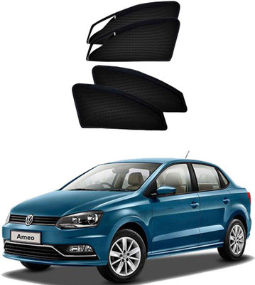 

Mexuss Side Window Sun Shade For Volkswagen Aveo(Black)