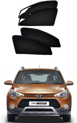 

Mexuss Side Window Sun Shade For Hyundai i10 Active(Black)