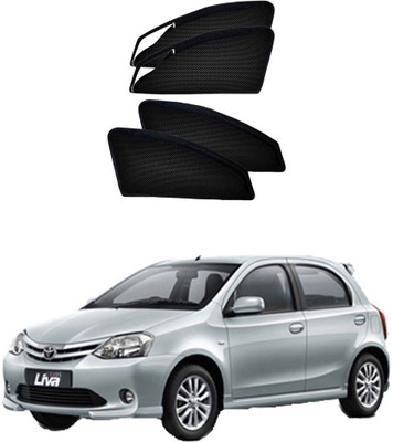 

Mexuss Side Window Sun Shade For Toyota Etios Liva(Black)
