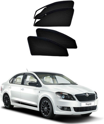 

Mexuss Side Window Sun Shade For Skoda Rapid(Black)