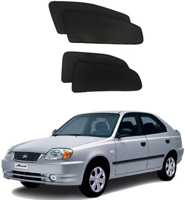 

Mexuss Side Window Sun Shade For Hyundai Accent(Black)