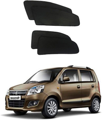 Mexuss Side Window Sun Shade For Maruti Suzuki WagonR(Black)